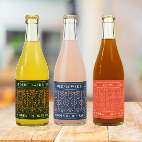 The Trio - Elderflower Mist Sparkling - Classic, Crimson Delight and Wild Mountain Hop